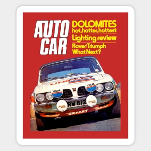 TRIUMPH DOLOMITE - magazine cover Sticker